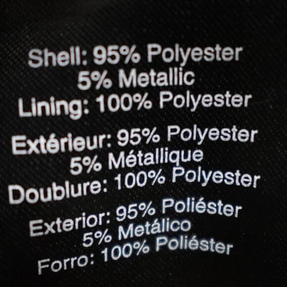 Donna Karan New York Size 14 Black Sequin Short Sleeve ButtonUp Belted Dress NWT - Picture 11 of 16